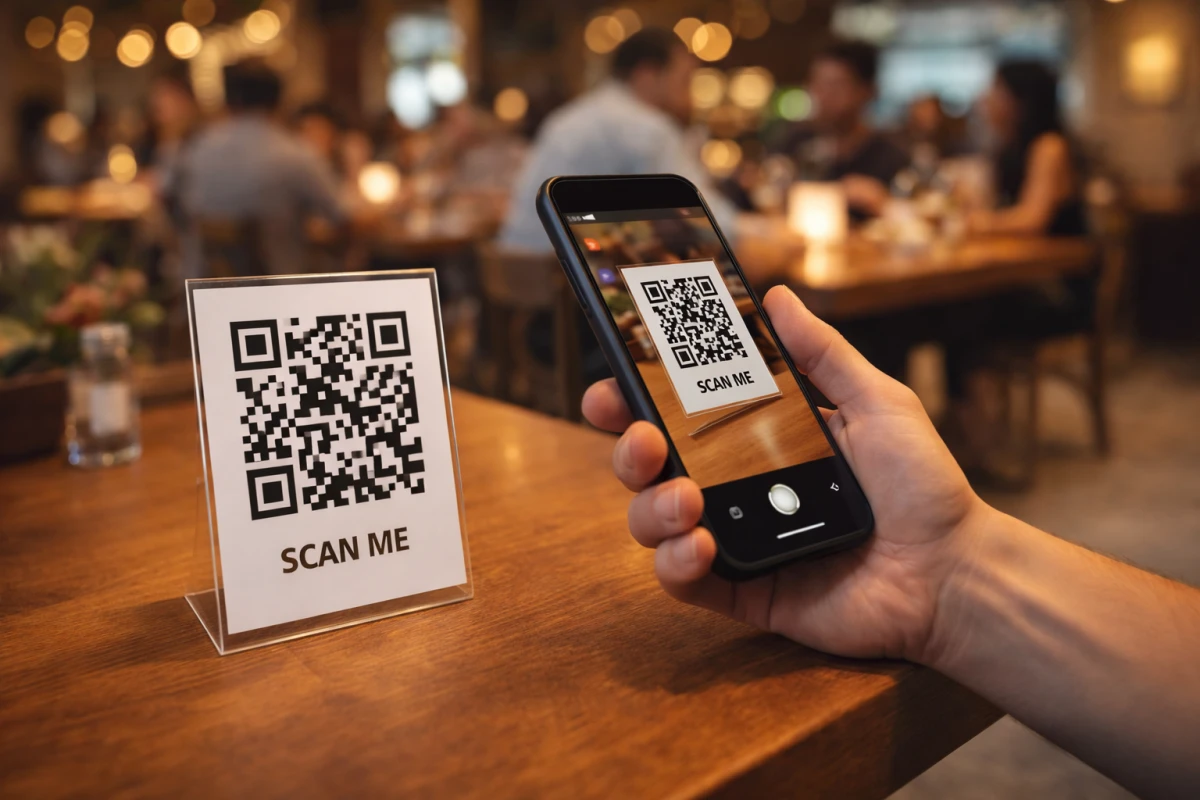 Ce este un meniu digital QR și de ce ai nevoie de el