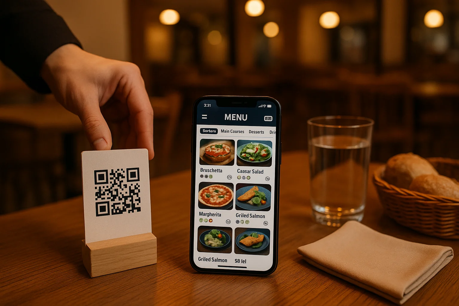 Ce funcții ar trebui să aibă un meniu QR