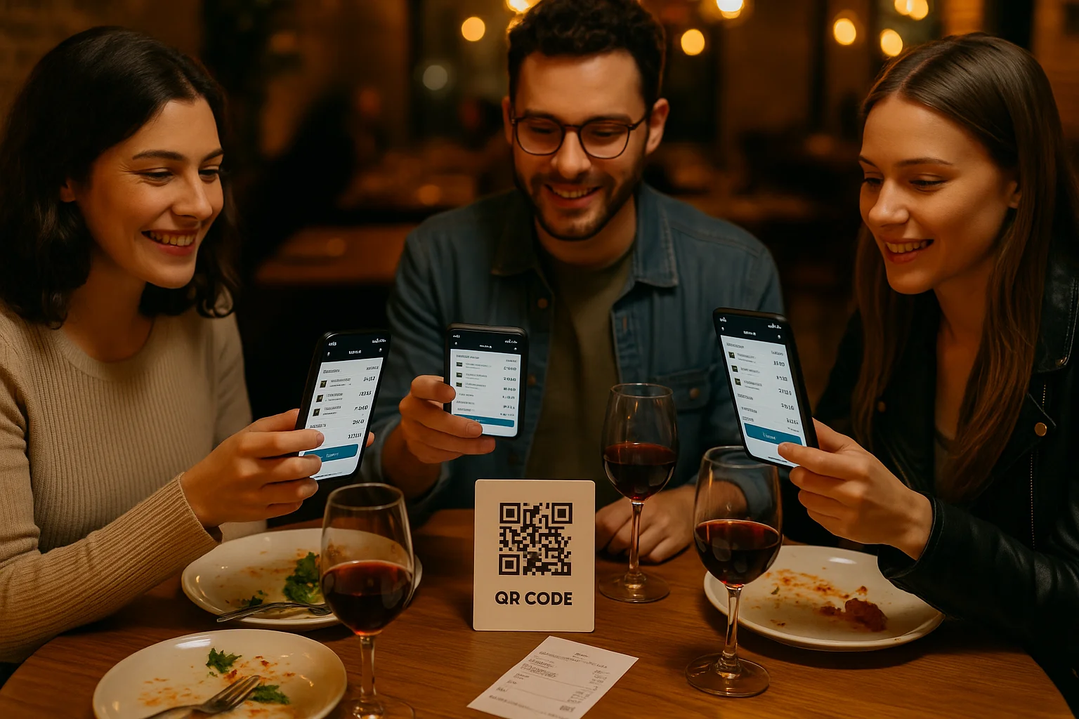 Cum activezi Split Notă direct la masă cu QR