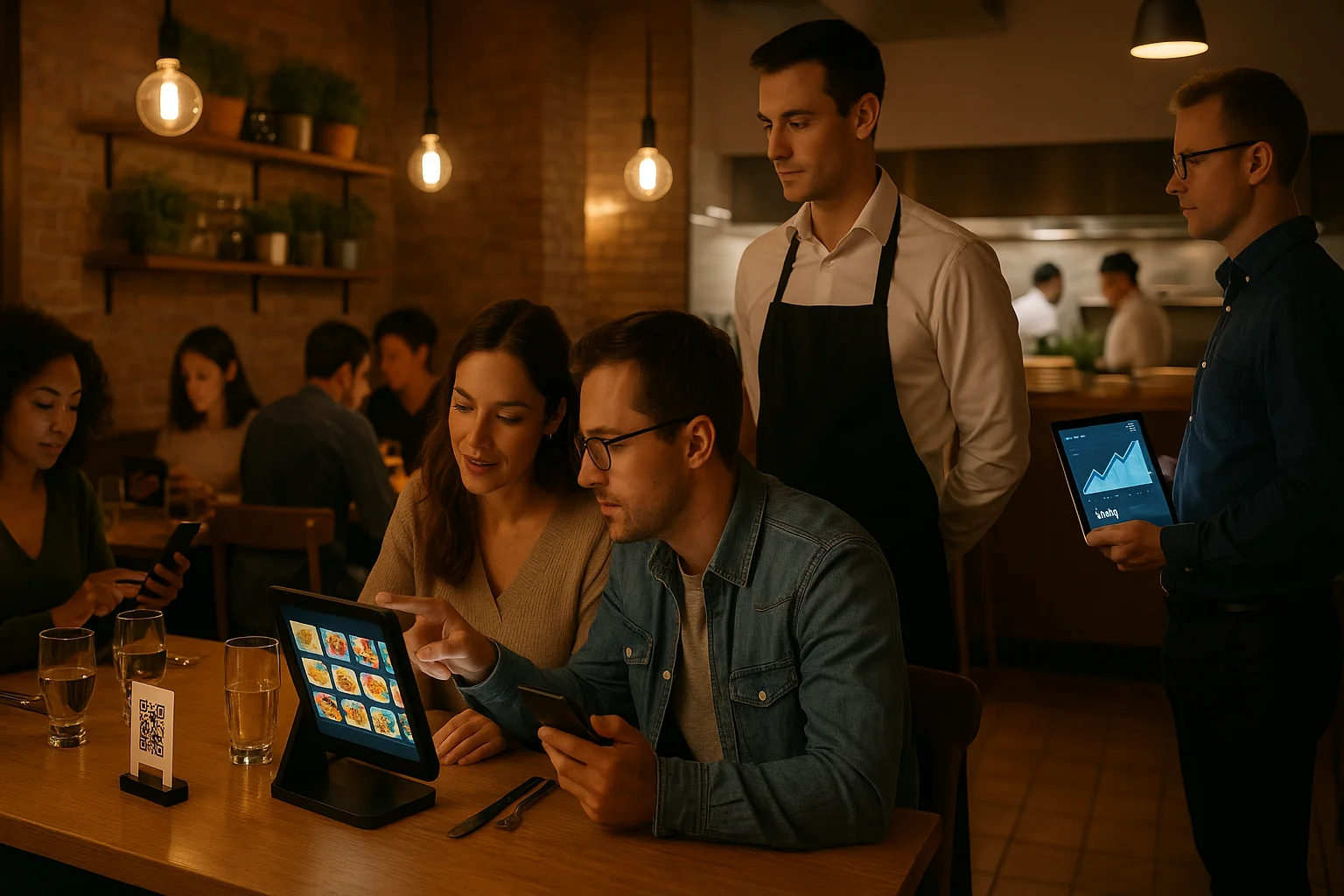 Cum crește venitul unui restaurant cu meniu digital